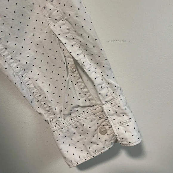 Guess Slim Fit  Black Polka Dot Shirt - Medium - Picture 10 of 11